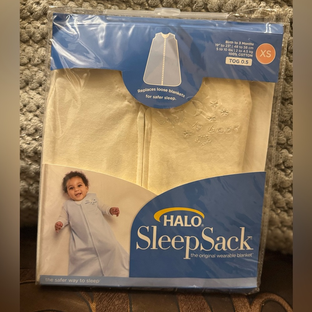 Halo SleepSack Wearable Blanket - Soft Cream